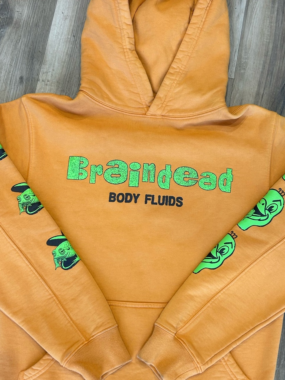Brain Dead Toad Licker Hooded Sweatshirt - Picture 2 of 4